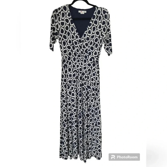 Boden Kassidy jersey surplus midi dress - Picture 7 of 10